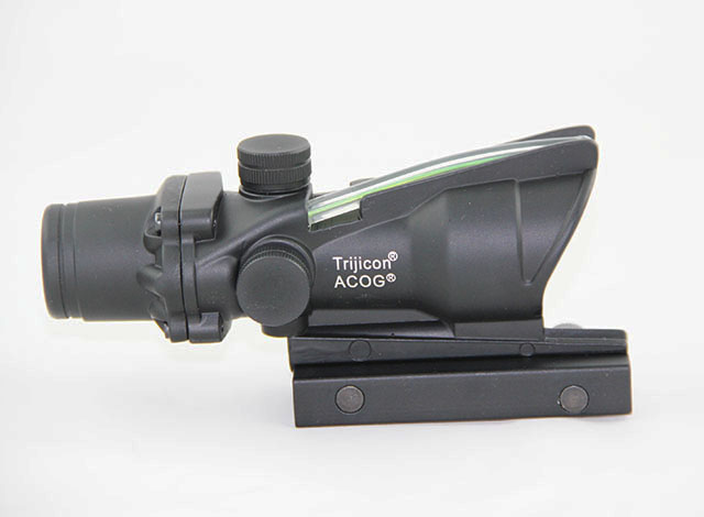 Tactical Hunting Shooting Trijicon ACOG 1x32 Green Dot